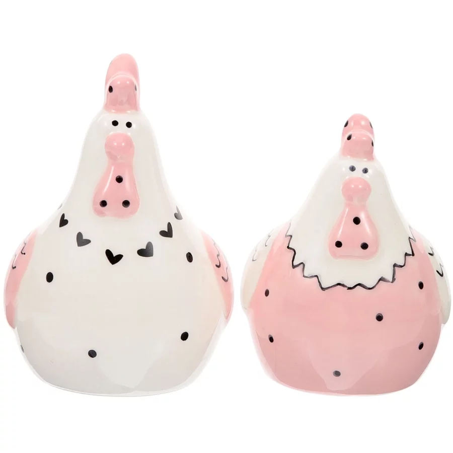 2pcs Kitchen Use Decorative Spice Jar Unique Seasoning Jar Food-grade Ceramic Seasoning Jar